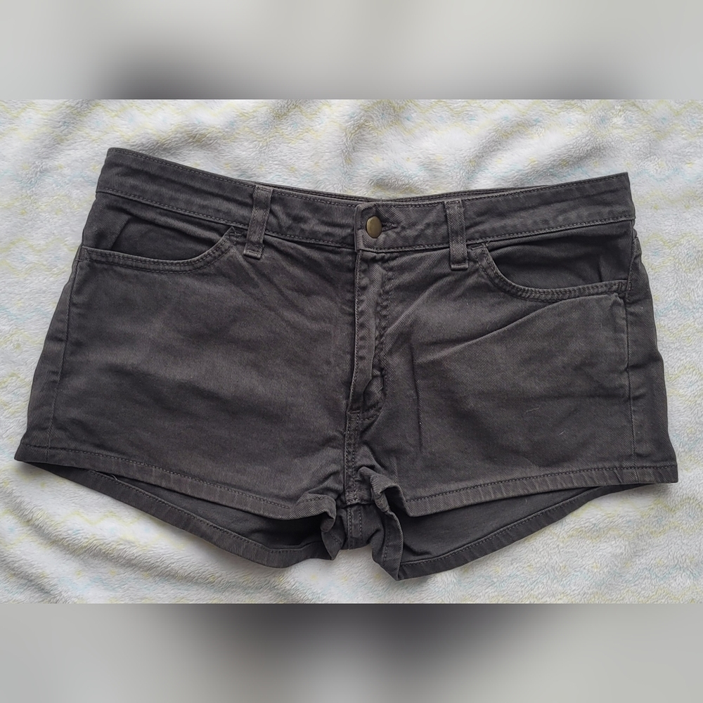 American Apparel black shorts, waist 30in